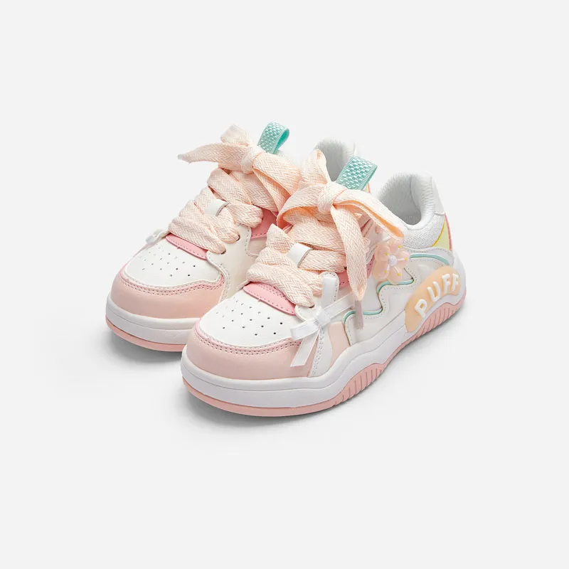 BALABALA Anti Slip Wear Resistant Low Top Kids' Skateboarding Shoes Children Aged 3 7 Years Old-8