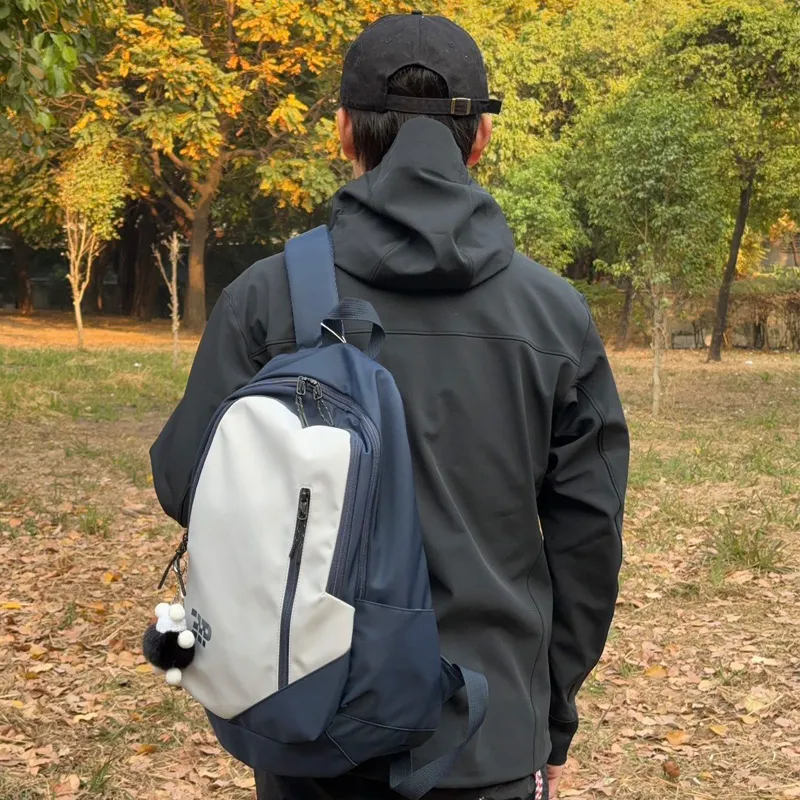 SEM/R Fabric Travel Backpack Large Size Unisex Multicolor-9