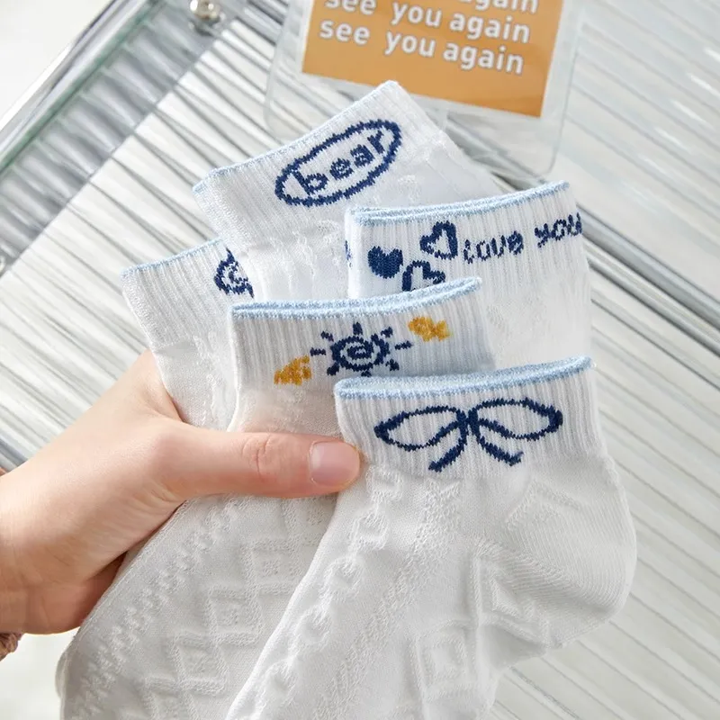 DAMOS·LOVE Ankle Socks Women's 5 Pack-5