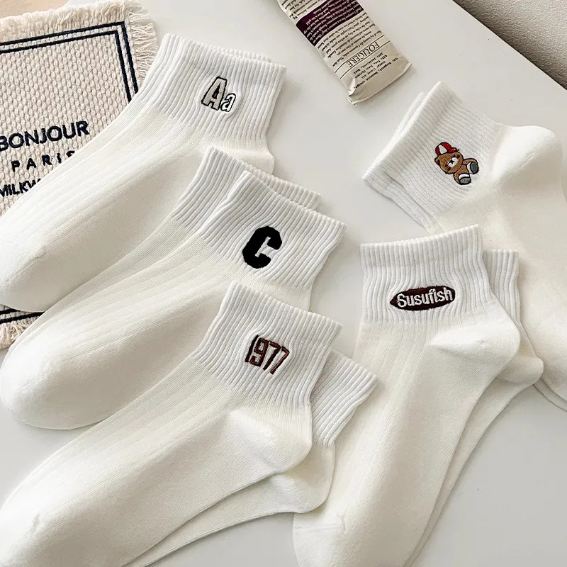DAMOS·LOVE Ankle Socks Women's 5 Pack-1