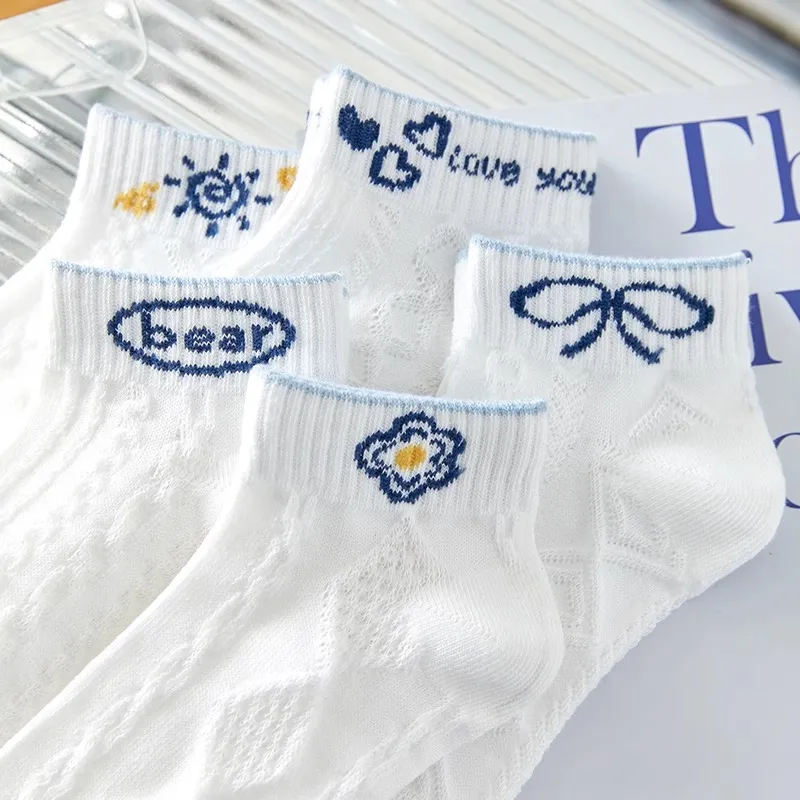 DAMOS·LOVE Ankle Socks Women's 5 Pack-3