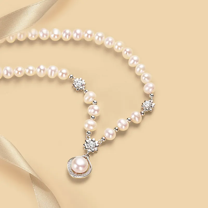 CHOW TAI KING Pearl Necklaces Women's-3