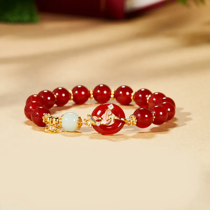 CHOW TAI KING Hetian Jade Bracelets Green Jade Women's-1