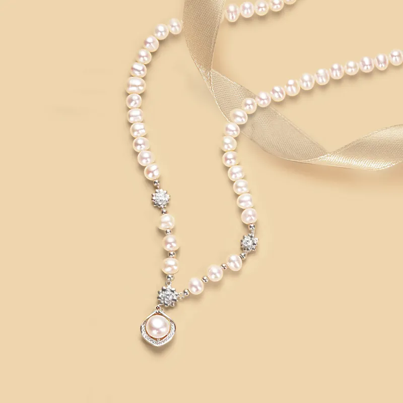 CHOW TAI KING Pearl Necklaces Women's-4