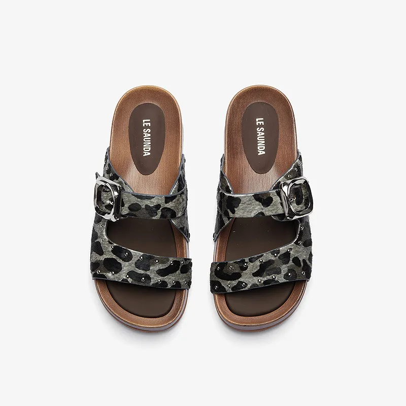Le Saunda Quiet Slip Resistant Slide Slippers Women's-1