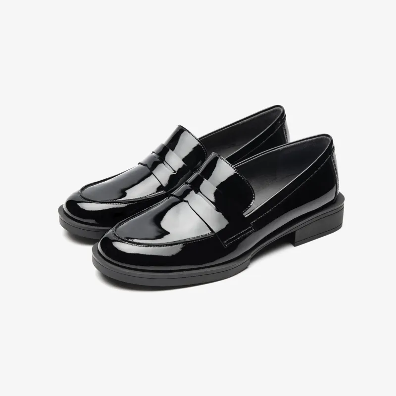Le Saunda Loafers Women's Solid Color-1
