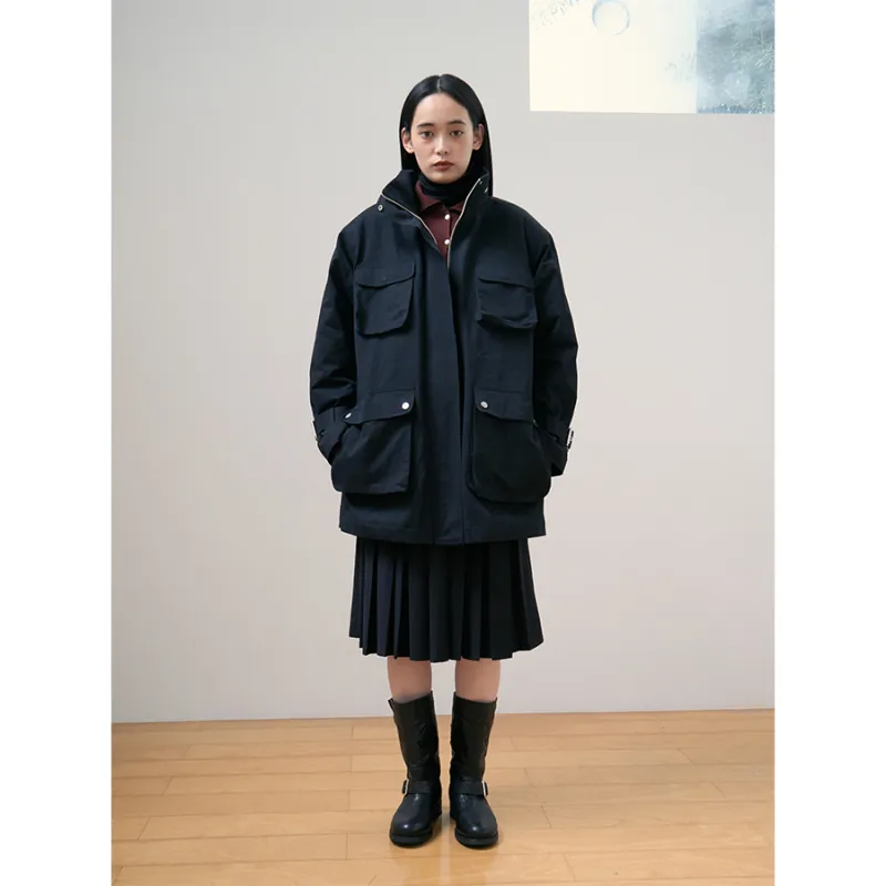 DOSORDONTS Puffer Jacket Unisex Black-3