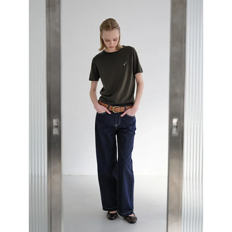 DOSORDONTS Short Sleeved T Shirt Women's-4