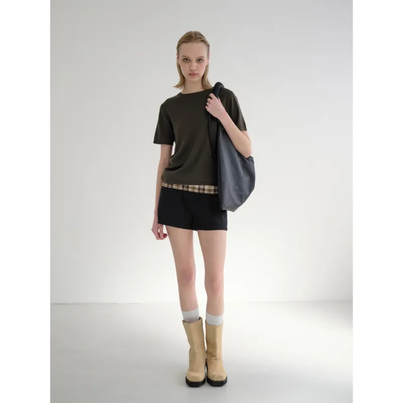 DOSORDONTS Short Sleeved T Shirt Women's-3