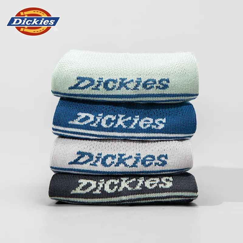 Dickies Fashion 100% Cotton Solid Color Socks Unisex Gift Box Combination-8