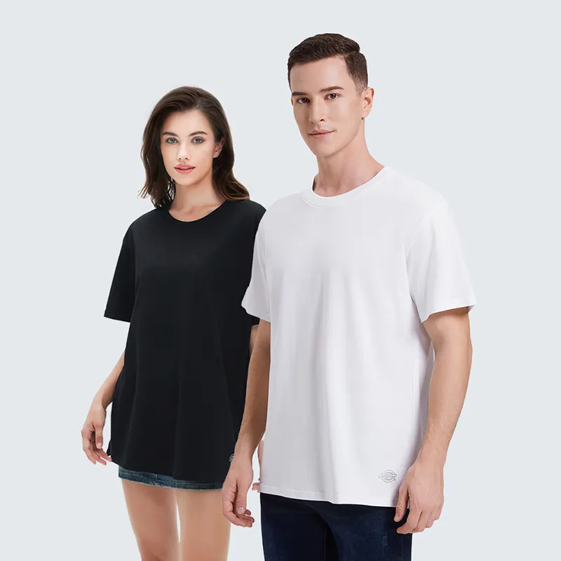 Dickies Basic Loose Fit Casual Short Sleeved Undershirt Unisex Combo Set-11