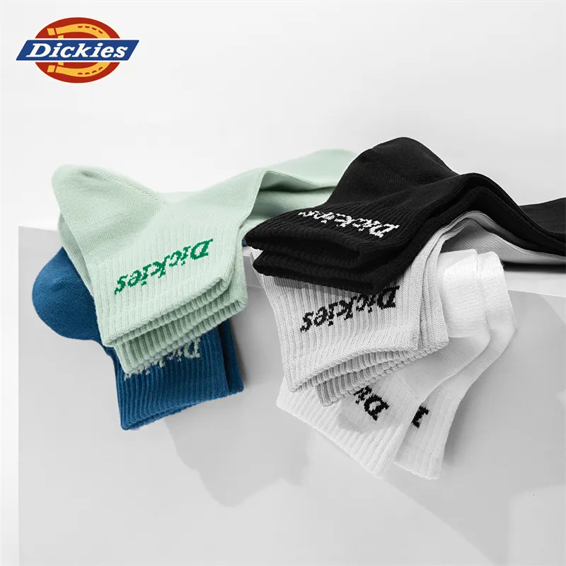 Dickies Mid Calf Socks Unisex Gift Box Combination-32