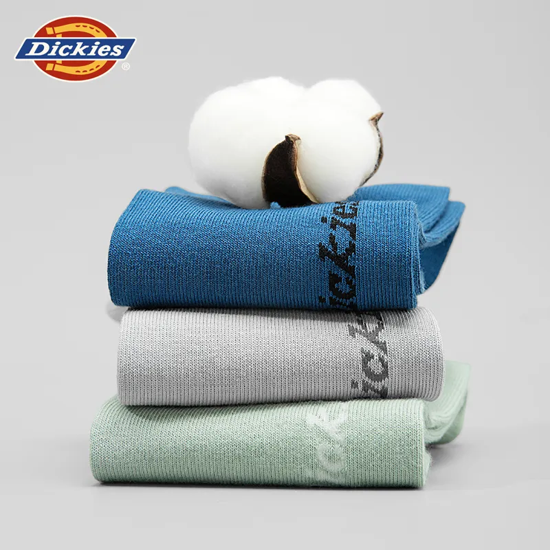 Dickies 95% Cotton Slip Resistant Invisible No Show Socks Unisex Gift Box Combination-7