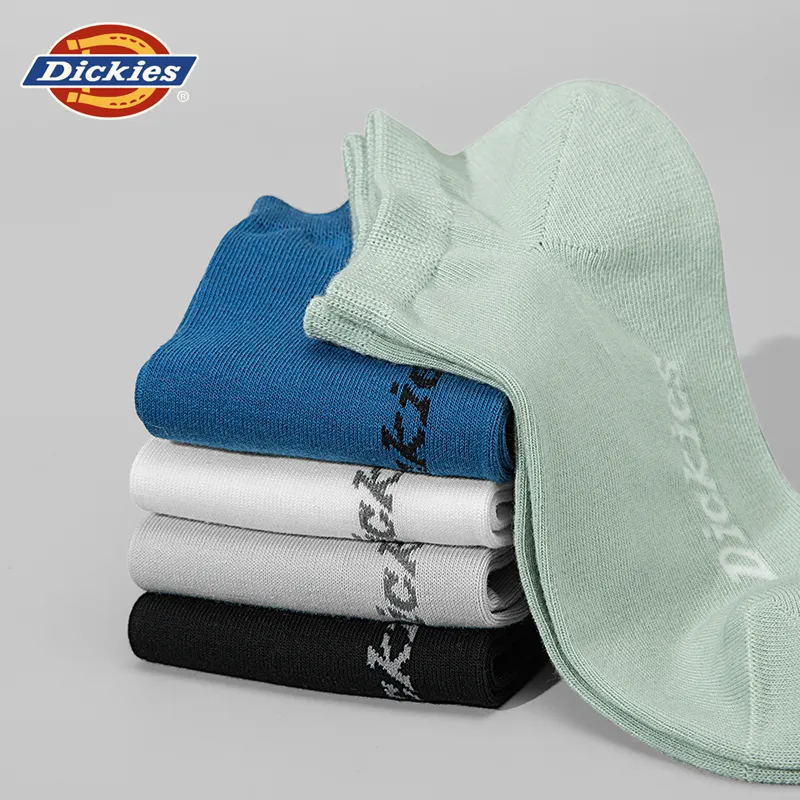 Dickies 95% Cotton Slip Resistant Invisible No Show Socks Unisex Gift Box Combination-61