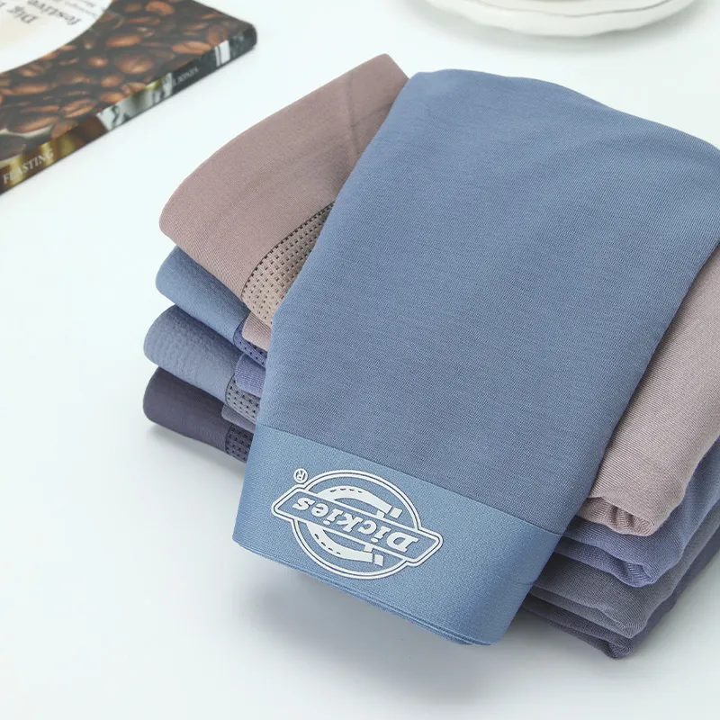 Dickies Underpants Men's Skin Friendly Minimalist Style Comfortable Modal Boxer Shorts Box Combo Set-10