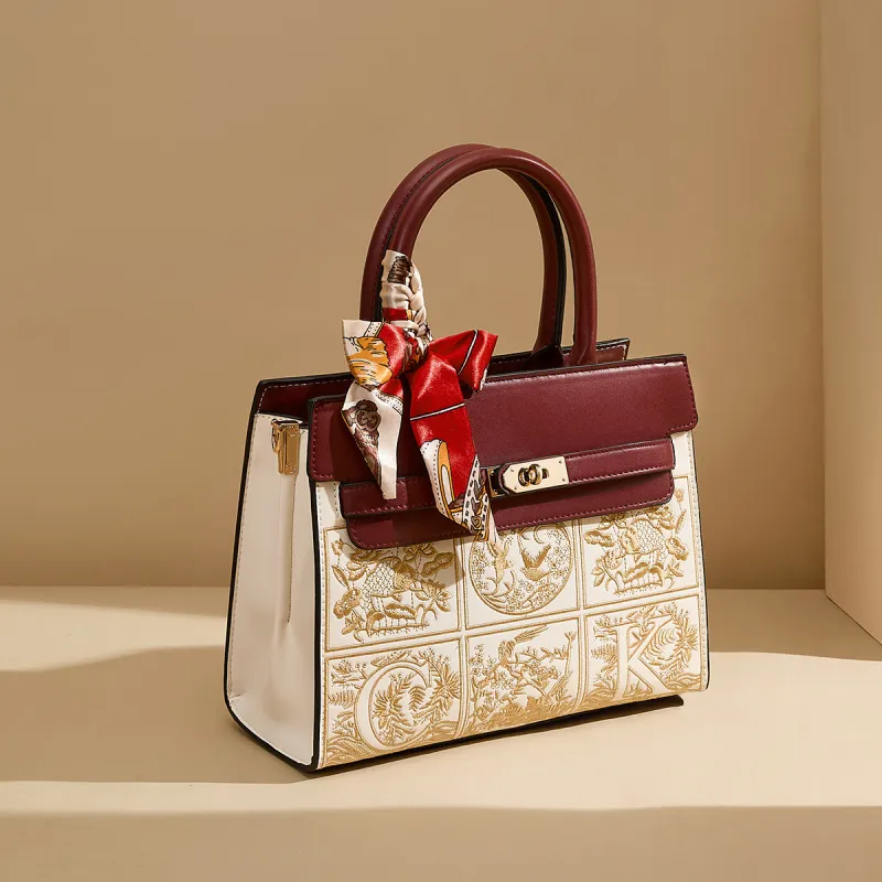 ST&SAT Synthetic Leather Shoulder Bag, Handbag Women's Multicolor-5
