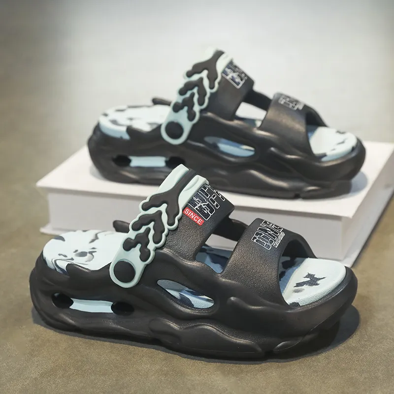 NANJIREN Beach Sandals Unisex White Pink/Gray Black/Fruit Green/Fruit Blue-16
