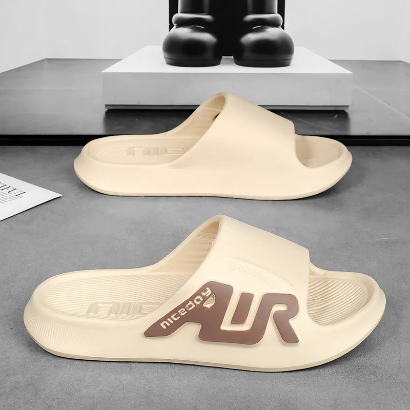 NANJIREN EVA Slip Resistant Abrasion Resistant Slide Slippers Men's-2