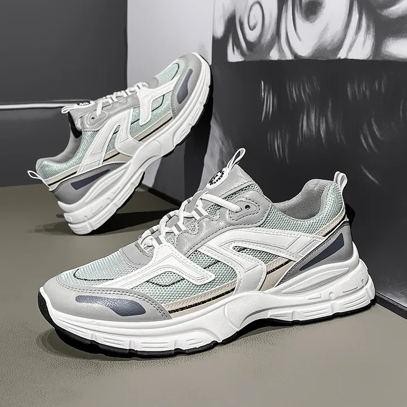 NANJIREN Cushioning, Slip Resistant, Abrasion Resistant, Breathable, Moisture Wicking Low Top Casual Shoes Men's-6