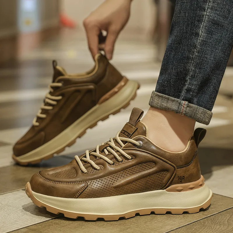 NANJIREN Breathable And Sweat-absorbent Low-Top Casual Shoes Men's-8