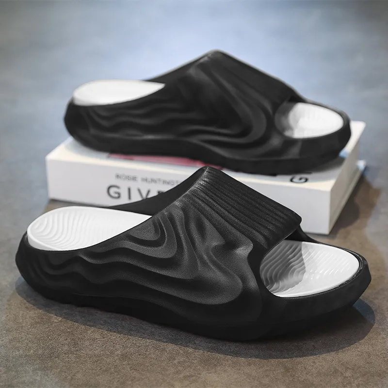 NANJIREN EVA Slip Resistant Abrasion Resistant Slide Slippers Men's-6