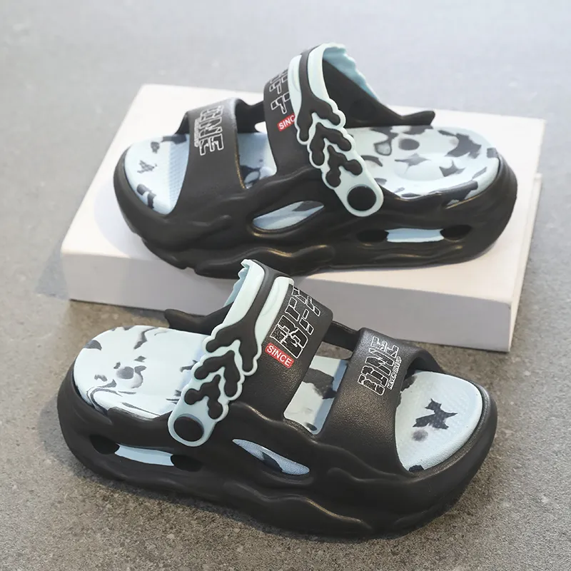 NANJIREN Beach Sandals Unisex White Pink/Gray Black/Fruit Green/Fruit Blue-19