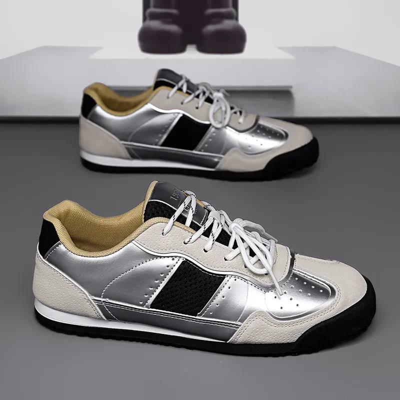 NANJIREN Slip Resistant Cushioning Abrasion Resistant Lightweight Breathable Low Top Skateboard Shoes Men's-9
