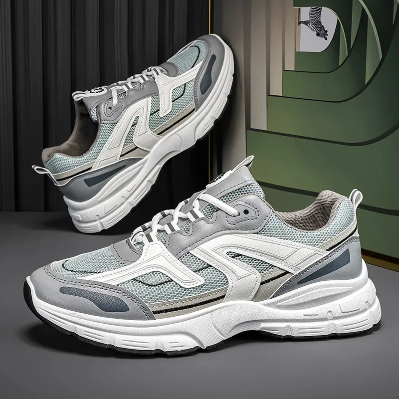 NANJIREN Cushioning, Slip Resistant, Abrasion Resistant, Breathable, Moisture Wicking Low Top Casual Shoes Men's-9
