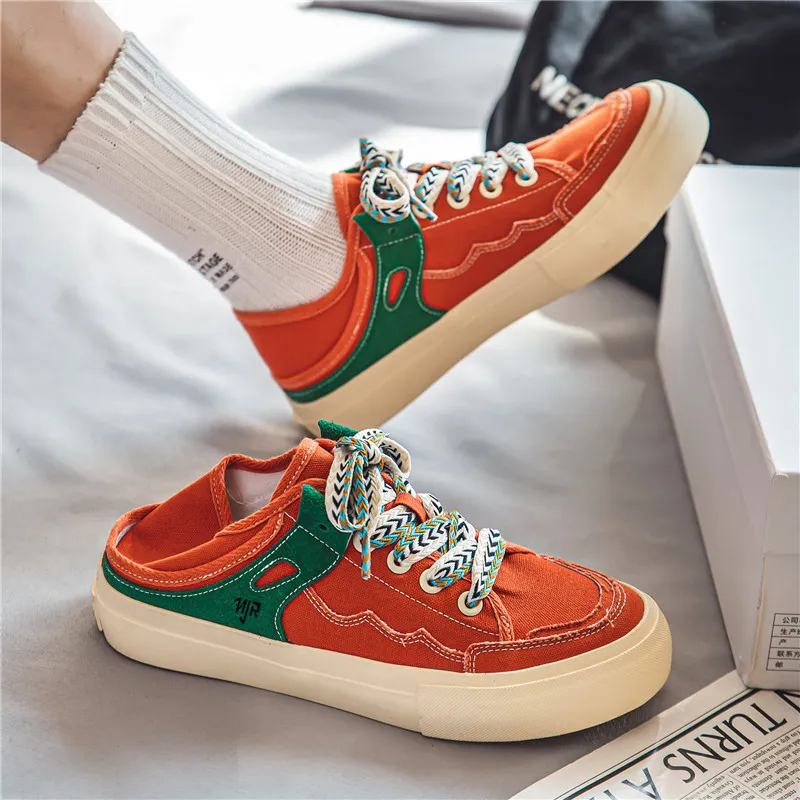 NANJIREN Low Top Canvas Shoes Men's-2