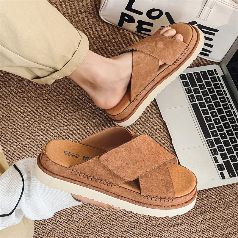 NANJIREN Slide Slippers Unisex-6