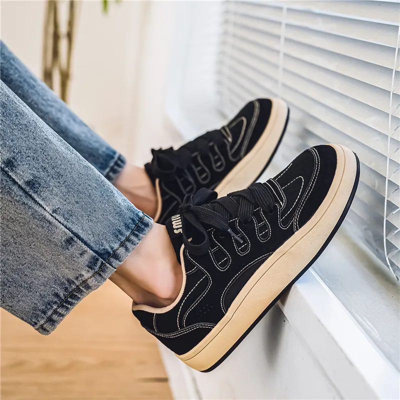 NANJIREN Low Top Skateboard Shoes Men's-3