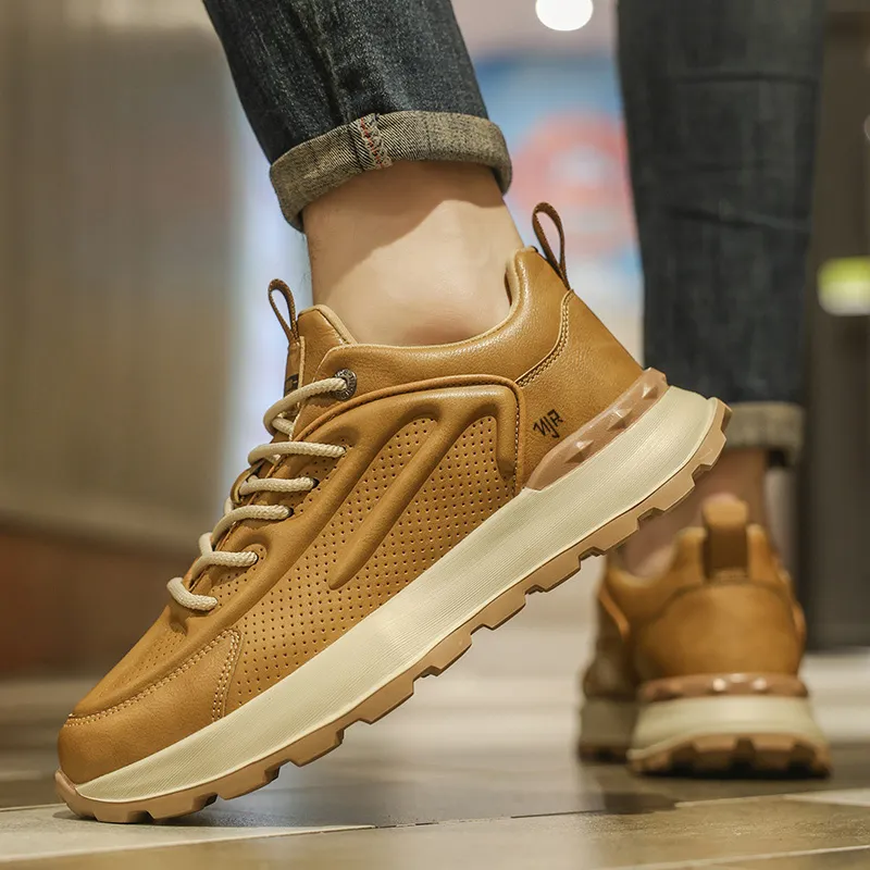 NANJIREN Breathable And Sweat-absorbent Low-Top Casual Shoes Men's-2