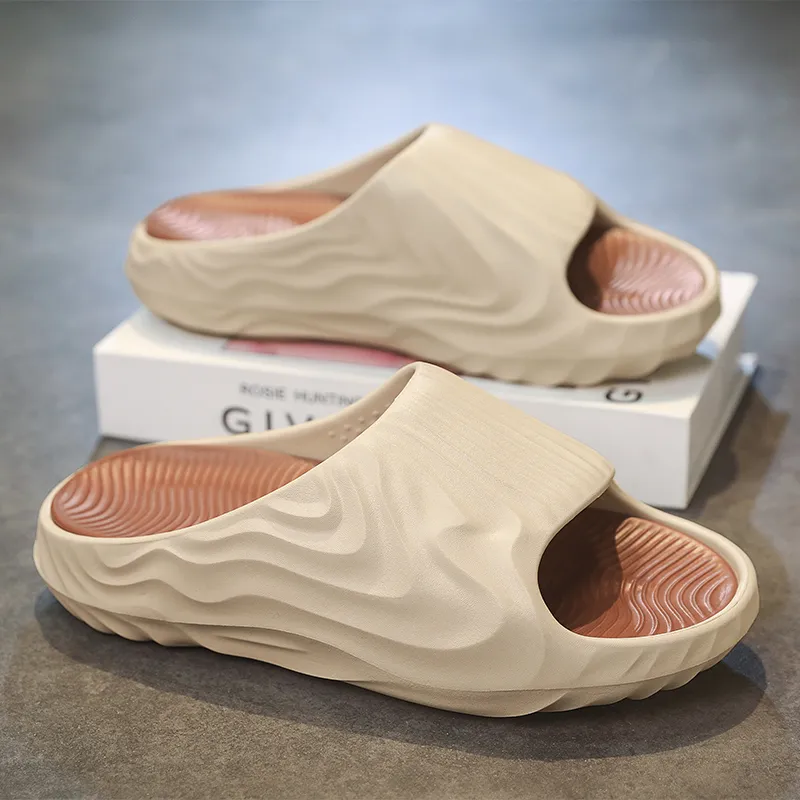 NANJIREN EVA Slip Resistant Abrasion Resistant Slide Slippers Men's-11