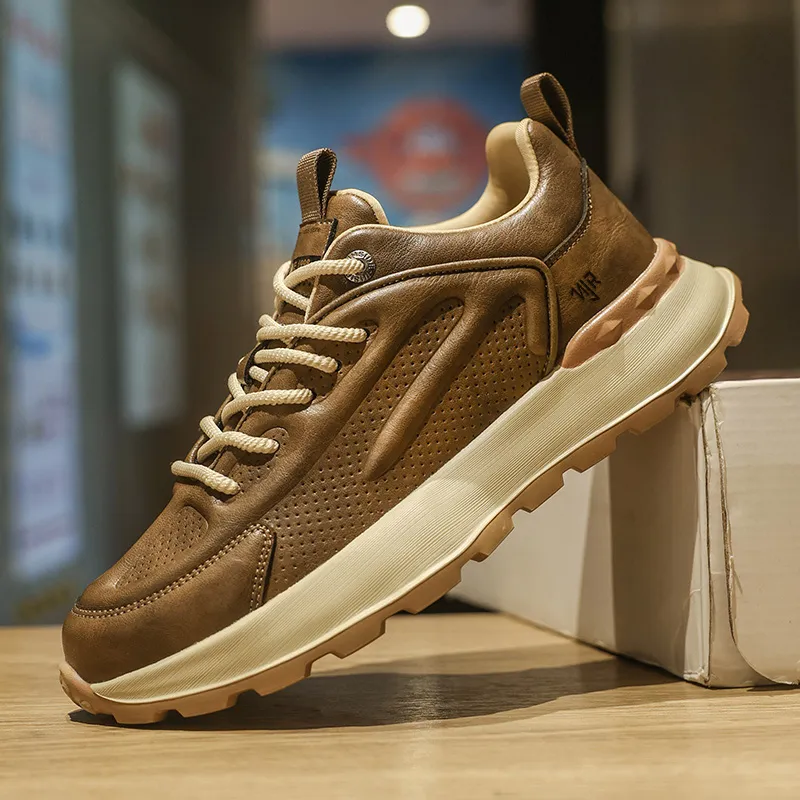 NANJIREN Breathable And Sweat-absorbent Low-Top Casual Shoes Men's-7