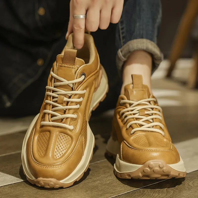 NANJIREN Breathable And Sweat-absorbent Low-Top Casual Shoes Men's-4