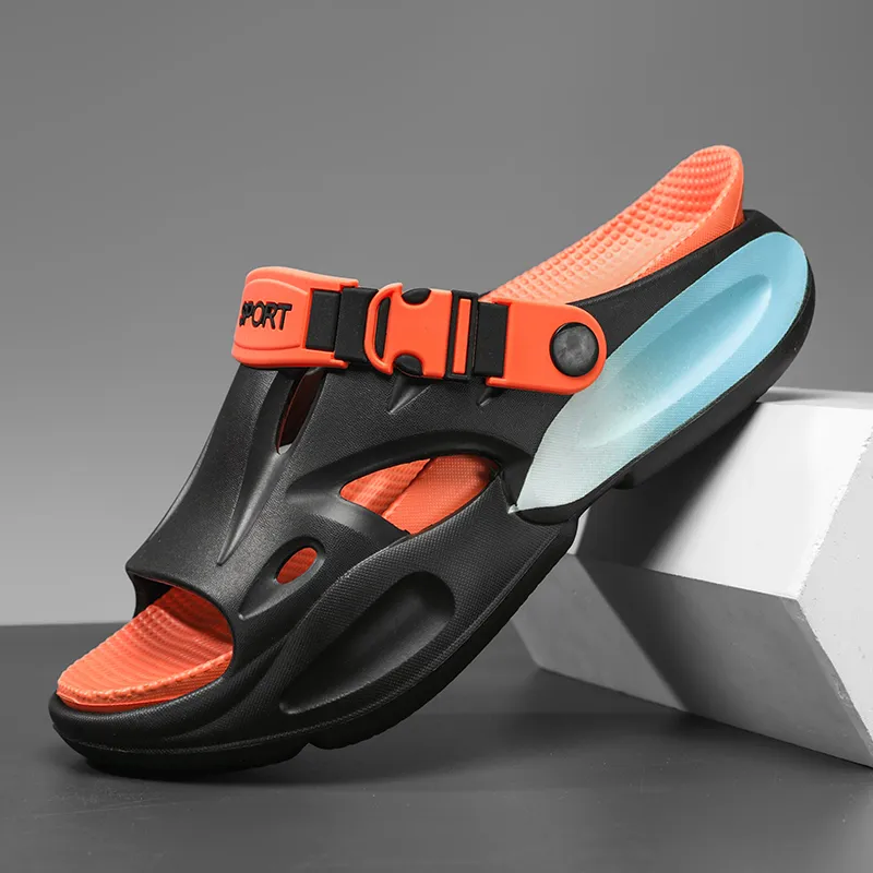 NANJIREN Beach Sandals Men White Blue/White Green/Mint Green/Gray Black/Black Orange-17