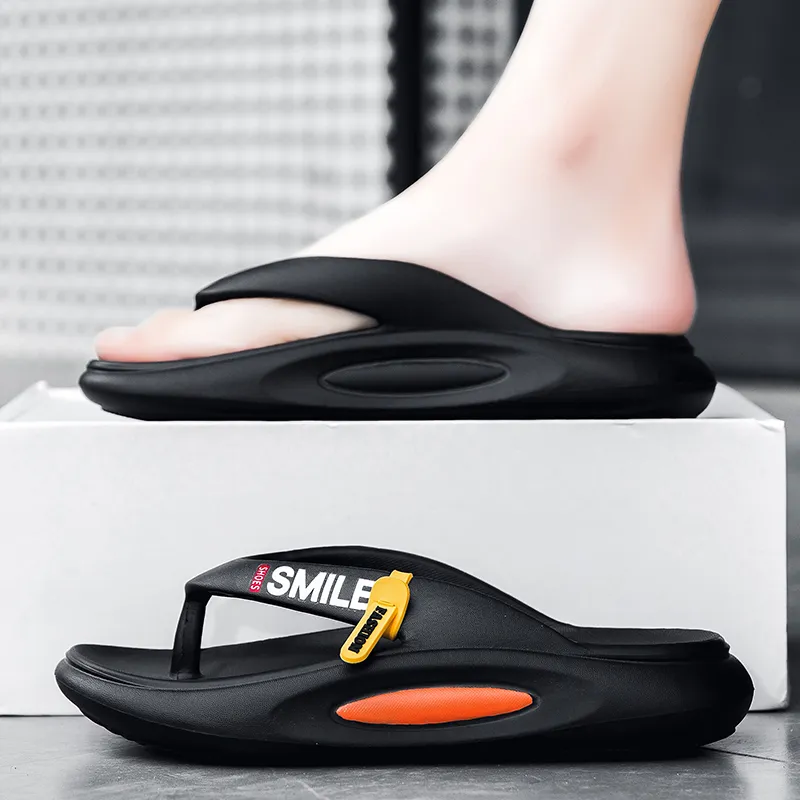NANJIREN EVA Cut Out Abrasion Resistant Slip Resistant Flip Flops Men's-1