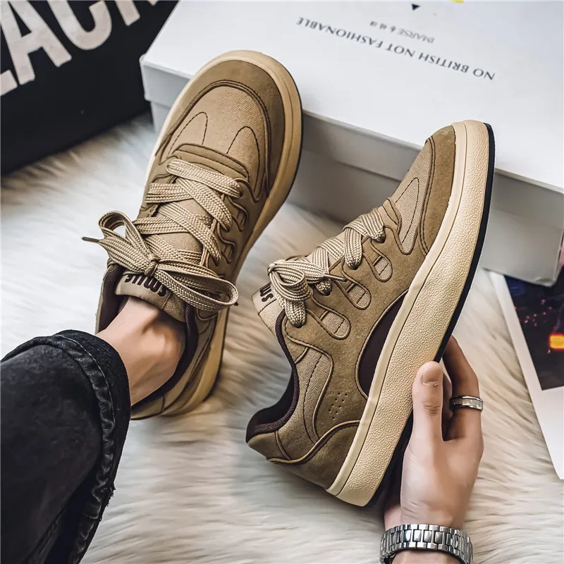 NANJIREN Low Top Skateboard Shoes Men's-11