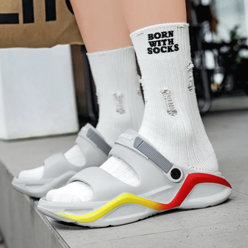 NANJIREN Beach Sandals Men-14