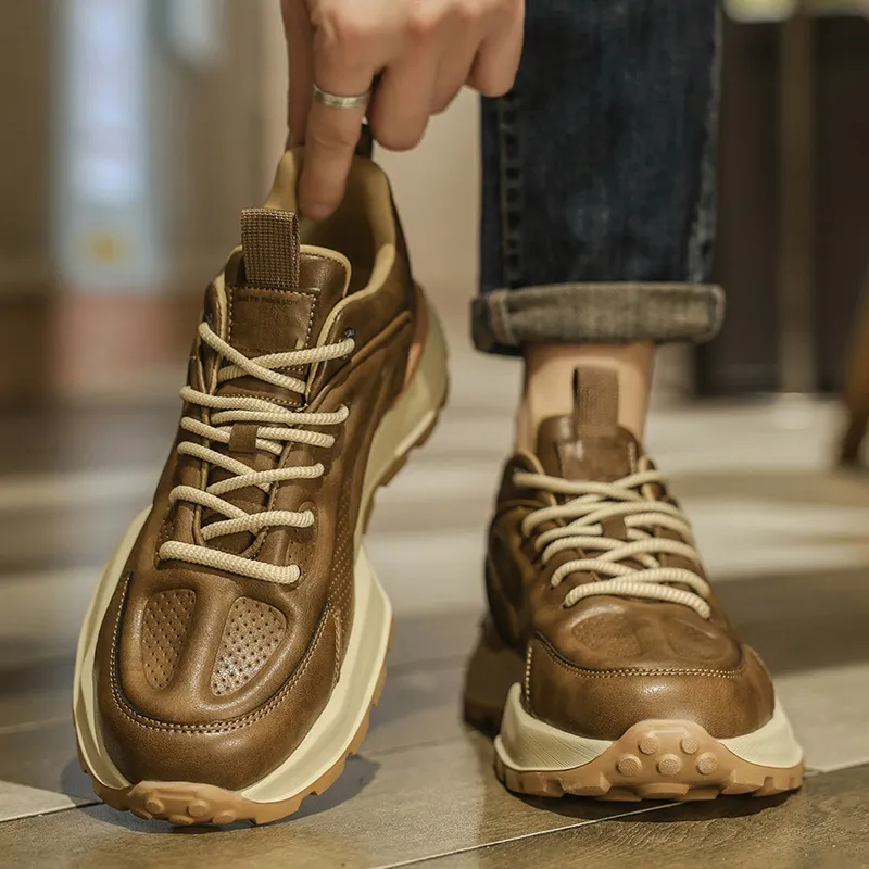 NANJIREN Breathable And Sweat-absorbent Low-Top Casual Shoes Men's-6
