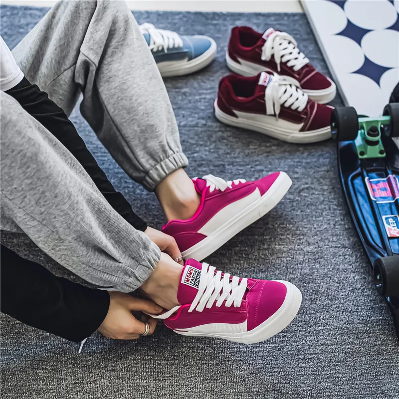NANJIREN Low Top Skateboard Shoes Men's-14