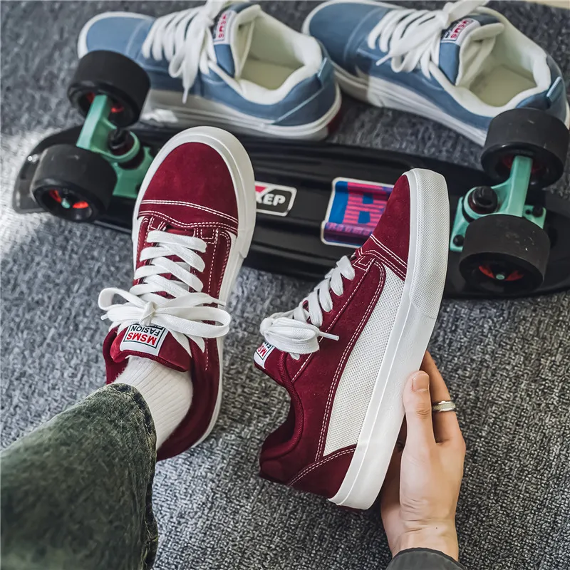 NANJIREN Low Top Skateboard Shoes Men's-19