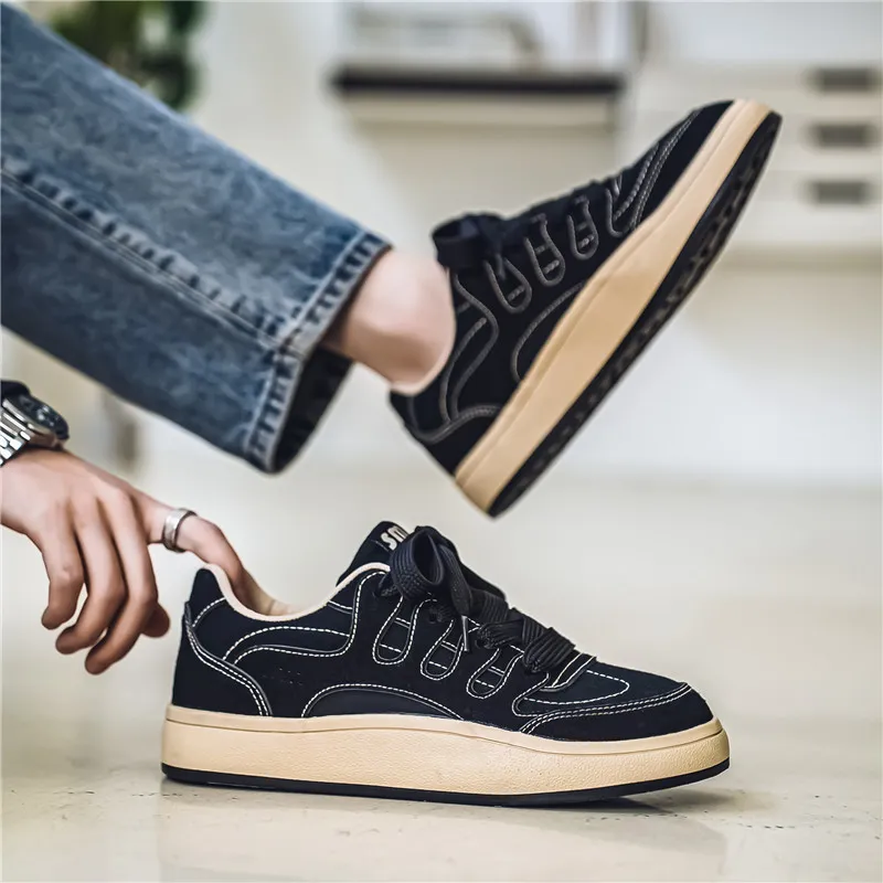 NANJIREN Low Top Skateboard Shoes Men's-2