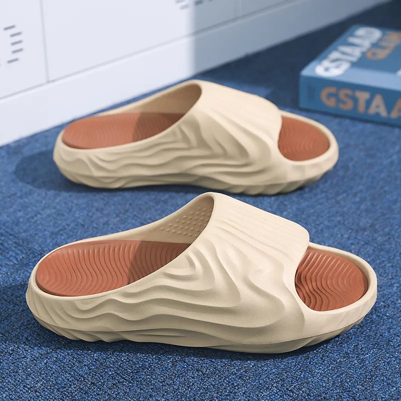 NANJIREN EVA Slip Resistant Abrasion Resistant Slide Slippers Men's-13