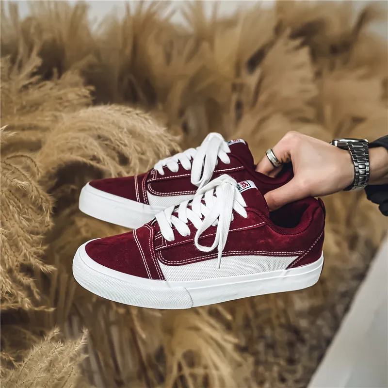 NANJIREN Low Top Skateboard Shoes Men's-17