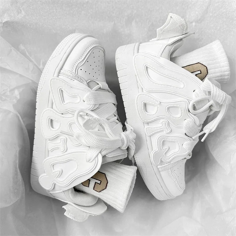 NANJIREN Slip Resistant Cushioning, Abrasion Resistant, Breathable, Height Increasing Low Top Skateboard Shoes Women's-11