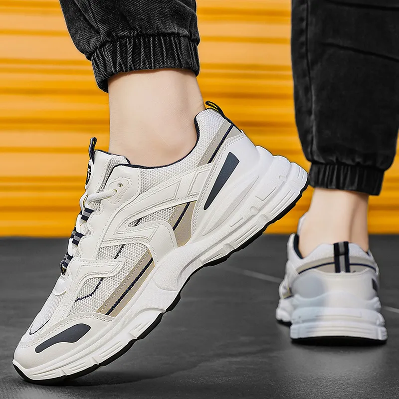 NANJIREN Cushioning, Slip Resistant, Abrasion Resistant, Breathable, Moisture Wicking Low Top Casual Shoes Men's-2