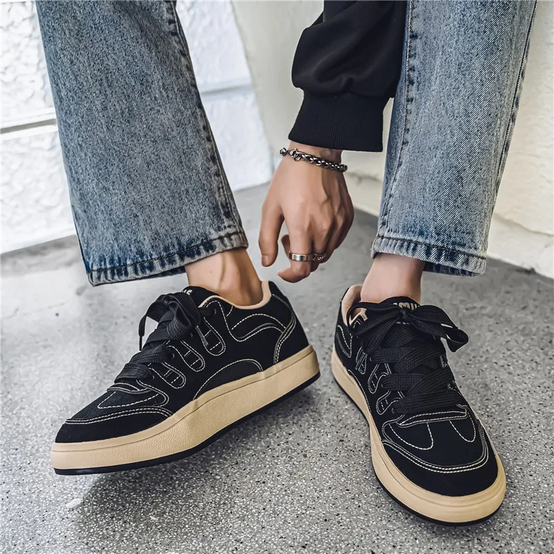 NANJIREN Low Top Skateboard Shoes Men's-4