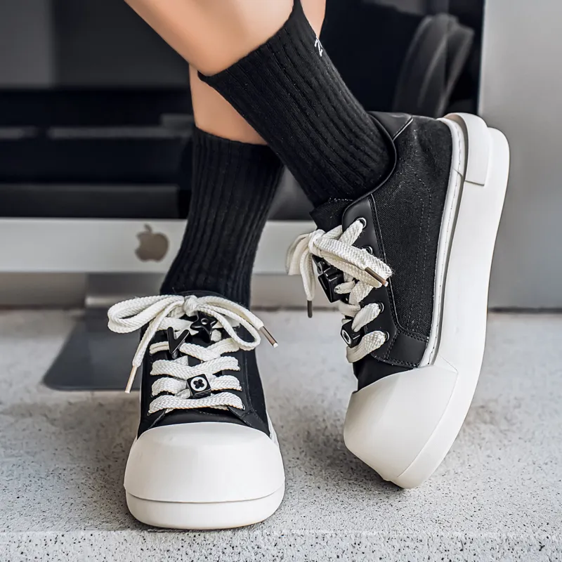 NANJIREN Low Top Skateboard Shoes Men's-3