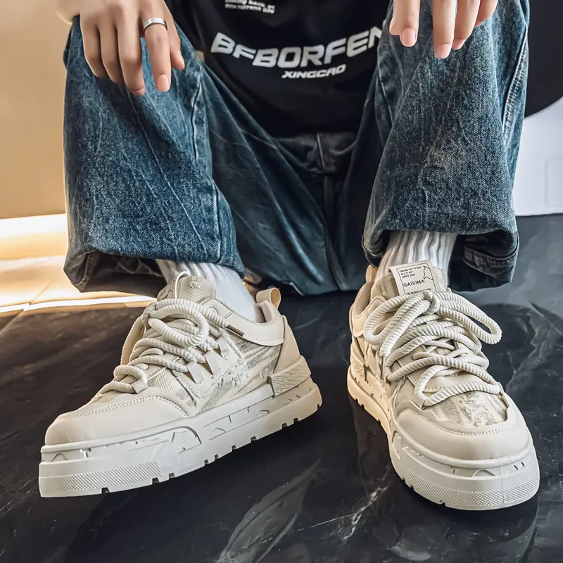 NANJIREN Low Top Skateboard Shoes Men's-14